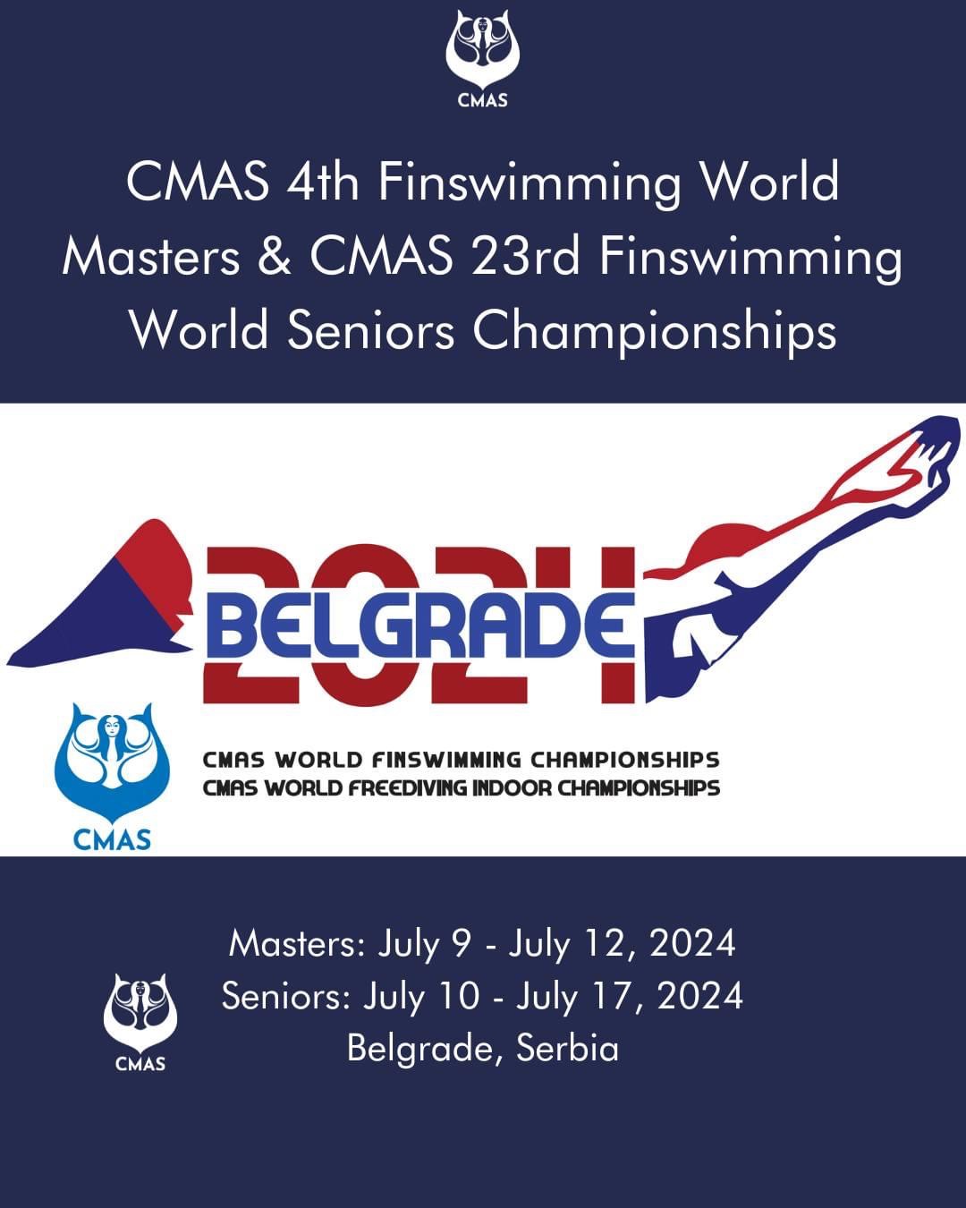 CMAS World Finswimming Championship 2024 Serbia Finswimmer Magazine