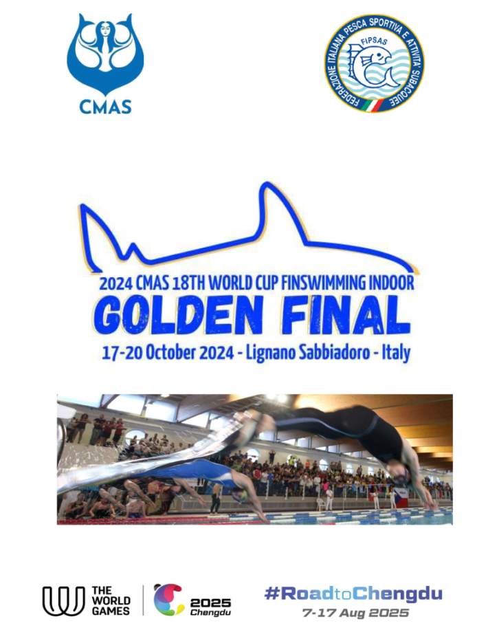 🇮🇹 CMAS Finswimming World Cup 2024 Golden Final &#8211; Lignano Sabbiadoro, Finswimmer Magazine - Finswimming News