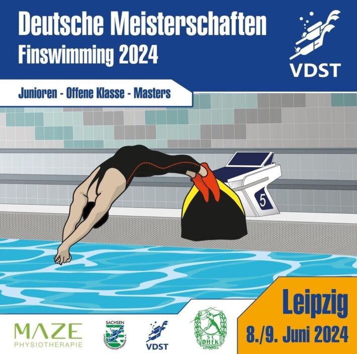 🇩🇪 German National Finswimming Championships 2024 Summer, Finswimmer Magazine - Finswimming News