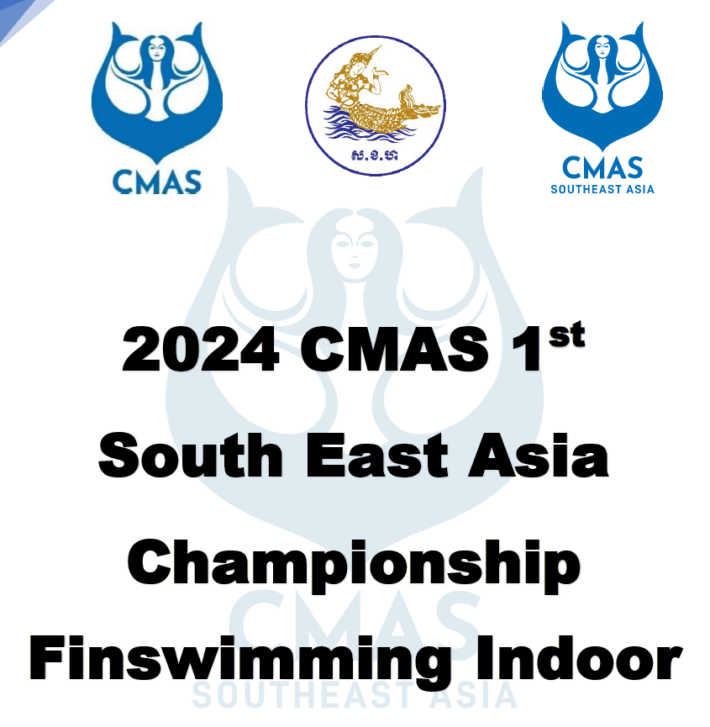 🇰🇭 2024 CMAS 1st South East Asia Championship Finswimming Indoor &#8211; Phnom Penh, Cambodia, Finswimmer Magazine - Finswimming News