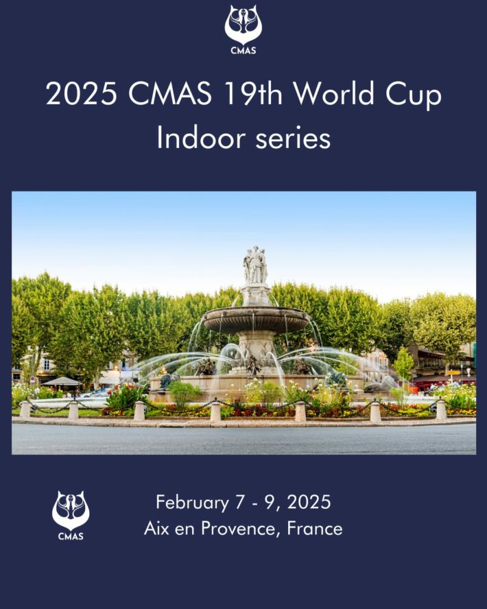 🇺🇸 🇫🇷 🇮🇹 🇪🇸 CMAS Finswimming World Cup 2025 &#8211; Provisional venues and dates, Finswimmer Magazine - Finswimming News