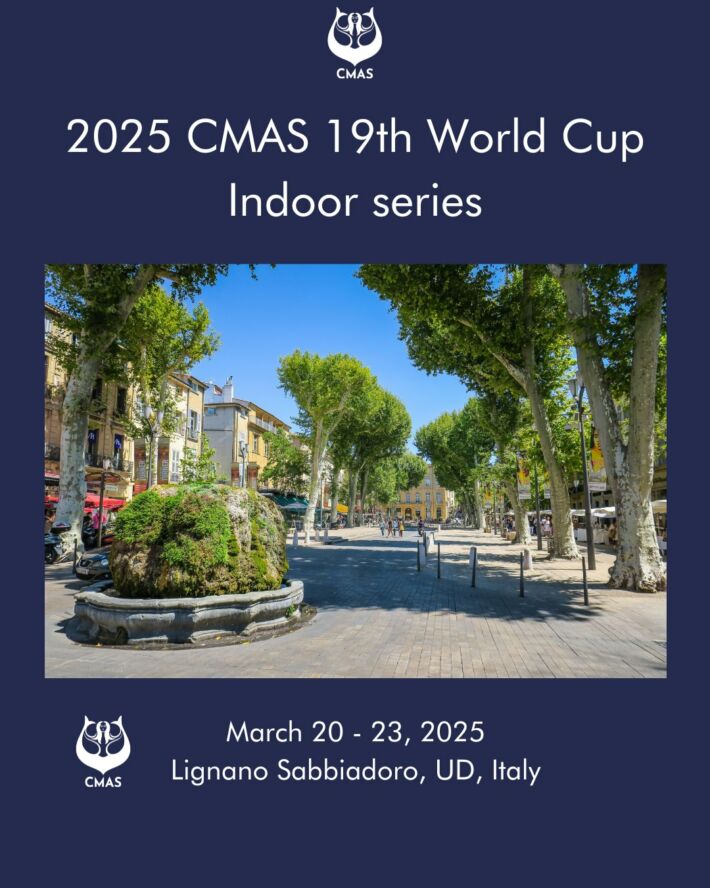 🇺🇸 🇫🇷 🇮🇹 🇪🇸 CMAS Finswimming World Cup 2025 &#8211; Provisional venues and dates, Finswimmer Magazine - Finswimming News